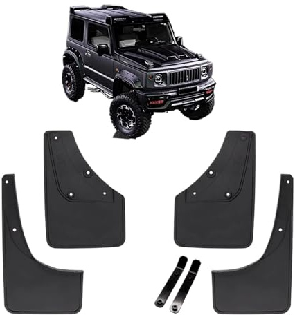 Auto Paraspruzzi Per Suzuki Per Jimny Per Sierra Per JB64 Per JB74 Paraspruzzi Parafango Paraspruzzi 4 X Anteriore Posteriore Auto Parafanghi Paraspruzzi