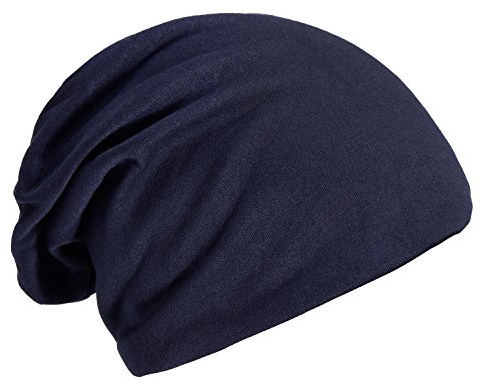DonDon Atmungsaktive Mütze Beanie mit flauschigem Innenfutter Feinstrick