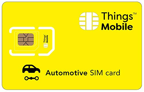SIM-kort för GPS-TRAKER för fordon - Saker Mobil - Global täckning, multi-operatör GSM/2G/3G/4G nätverk, inga fasta kostnader, inget utgångsdatum, konkurrenskraftiga priser. 100 kredit ingår + gratis €20 kredit