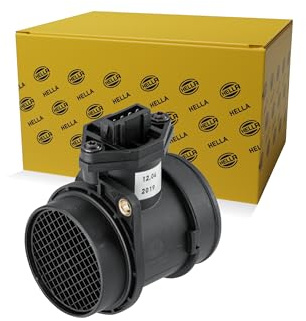 HELLA 8ET 358 095-411 Medidor de la masa de aire - 4polos - Tubuladura - sin junta