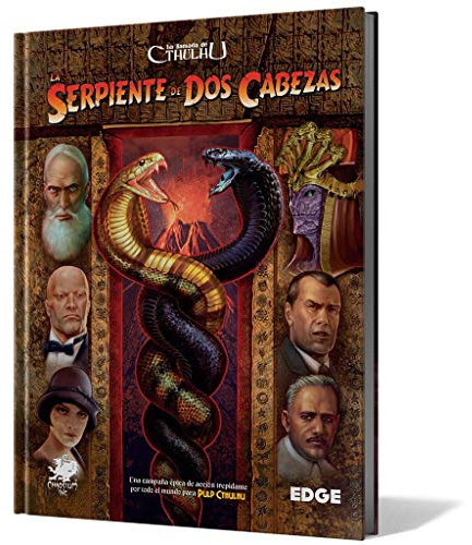 Edge Entertainment-l'appel de Cthulhu-Le Serpent à Deux têtes, Couleur (EECHCT07)