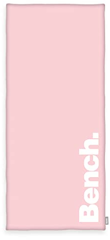 Bench Strand- und Saunatuch, Pastel Colours, 80x180 cm, 100 % Baumwolle, Velours, Mit Aufhänger, Farbe: Rosa, Art.Nr.: 6112602537