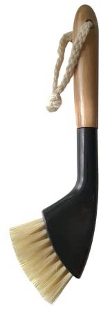 SPADO - Brosse Nettoyage Pour Sanitaires - Idéale Joints, Angles et Recoins - En Bois de Bambou Durable - Fabrication Française