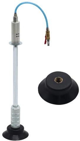 Estrattore di ammaccature pneumatico per auto, strumento a martello scorrevole a ventosa, estrattore di ammaccature a ventosa, kit di rimozione pneumatica pneumatica, strumento di smontaggio del corpo