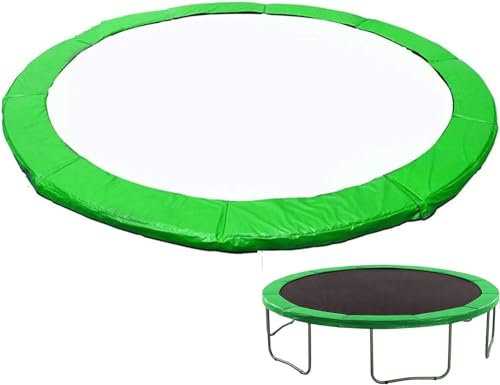 SSDDLZEQ Trampolin-Zubehör-Rahmenmatte, Trampolin-Federabdeckung, grüne Trampolin-Ersatzmatte, in Mehreren Größen erhältlich(10FT)