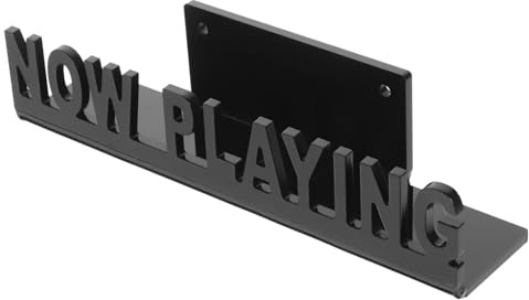 SUPVOX Scaffale Per Dischi in Vinile Da Parete Espositore Per Album Mensola in Acrilico Galleggiante Porta Dischi Per Riporre