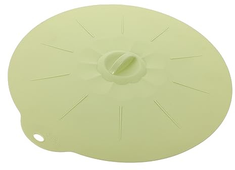 FUNNETOYU Silicone Fresh-keeping Lid for Bowls and Baking Food Grade Sealing Lid Suction Pan for Microwave Extra Large Round Shape