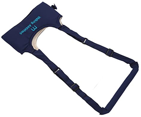 Generic Baby Walking Gurt, Baby Walking Gurthautfreundliche Rückenschmerzen Verstellbar Verhindern (Navy blau)