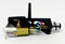 Cartuccia e pennino, ago conico e guscio nero con bulloni di fissaggio per Technics SL-1200, SL-1210, SL-1600, SL-1610, SL-1700, SL-235, SL-23A, SL-B2, SL-B202