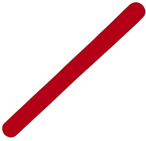 Protector Pala Padel Acabado Premium Rugoso ZRZ Sports para Mayor protección – Protección Duradera y Resistente a Impactos, Silicona 35x370mm – Fácil Instalación y Ligero - Color Rojo