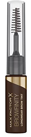 Max Factor Browfinity Matita Sopracciglia Semipermanente in Gel A Prova di Sbavature, Formula Waterproof, No Transfer, 03 Dark Brown