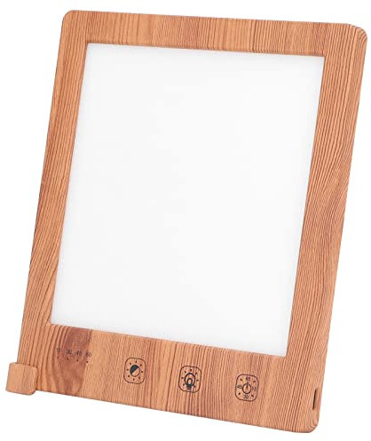 PAER Lampe de Luminothérapie, Lampe de Thérapie LED 10000 Lux sans , Lampe LED à Commande Tactile pour L'intérieur Lampe Solaire à LED pour Bureau à Domicile, Minuterie