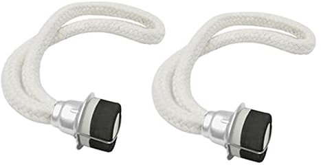 Ersatz-Docht mit Brenner, Ersatzdocht Docht Öllampe Katalytischer Docht mit Brenner für Brenner Diffusor Aromatherapie (13mm/silver/2pcs)