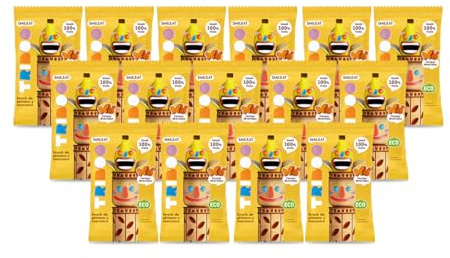 Smileat TRIBOO Snack de Fruta Plátano y Manzana +15 Meses, Pack 15 × 25 g