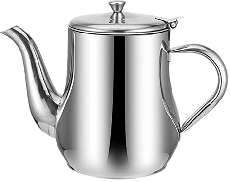 Household Stainless Steel Oil Storage Pot With Filter And Spout,Oil Separator Grease Storage Can,Stainless Steel Oil Filter Pot With Strainer Oil Dispenser Bottle Container For Kitchen Cooking Frying