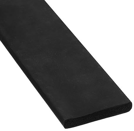 sourcing map Gummistreifen EPDM Gummi Schaumstoff Blatt Streifen 30mm(B) x5mm(T) x1.5m(L) Gummidichtung Neoprene Gummi Blatt Rollen Dichtungsband für Heimwerker Dichtung Handwerk Isolierung
