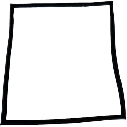 W0404565 Refrigerator Door Gasket Compatible with Atosa MPF8202, MPF8203 Pizza Prep Tables, 24 1/2 x 26 7/8 Magnetic Snap-in Seal
