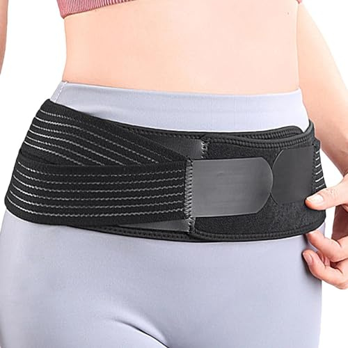 Cintura sacra iliaca, fascia elastica per il supporto 'anca regolabile, cintura per i fianchi Iliosacrale, cintura per l'anca antiscivolo, cintura articolare Iliosacrale SI, fascia trocanter