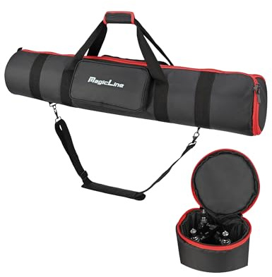 MagicLine Tripod Carrying Case Bag 41x7.9x7.9inch, with 2 Outer Pockets+1 Inner Pocket+3 Inner Compartments, Padded Carry Case for Light Stands,Mic Stands,Tripods,Monopods