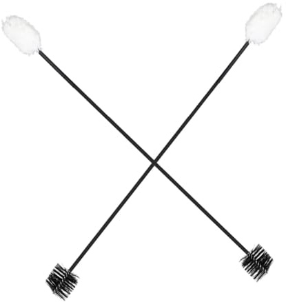 Toddmomy 2pcs Saxophone Cleaning Brush Flute Instrument Brush Saxophone Cleaner Piccolo Cleaning Tool