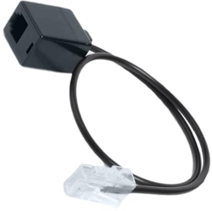 RJ11 Till Ethernet -kabel - Telefonledare, Nätverksplugg | Telefonadapter För Faxenheter, Telefonuttagskonverterare, Trådförlängningslänk, Internetportuppkoppling, Kontorslinjetillbehör, Skrivbordsver