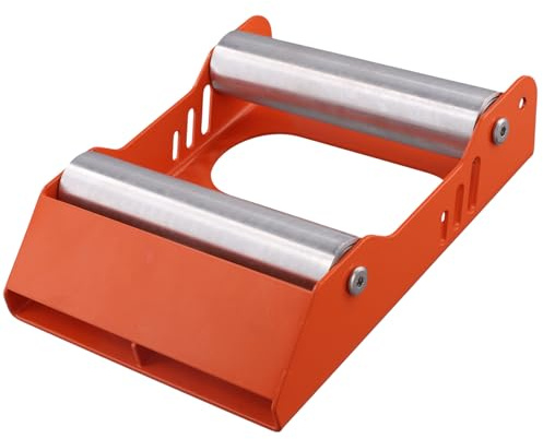 Uxsjakjsd Rampa Universal para Limpieza de de Motocicletas, con Rodillo Elevador, Soporte para Limpieza de Neumáticos, Soporte Portátil para Lavado de Neumáticos, Color Naranja.