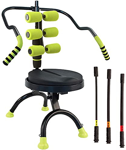 AB Doer 360 Mit PRO-Kit: AB Doer 360 Fitnesssystem bietet ein Abdonimal- und Muskelaktivierungstraining mit Aerobic, um Kalorien zu verbrennen und gleichzeitig Muskeln zu trainieren