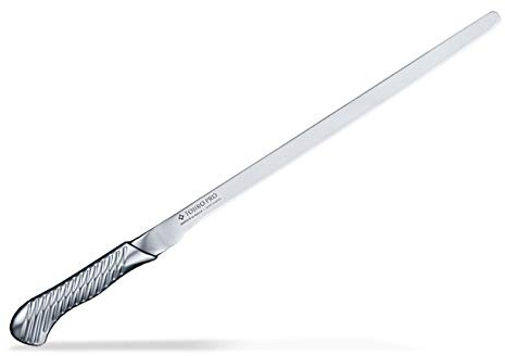 Tojiro Cuchillo Jamonero PRO Service FD-712 - Cuchillos Japonéses Cocina Profesional - Cortadora de Jamón Profesional - Acero al Molibdeno Vanadio, 300 mm