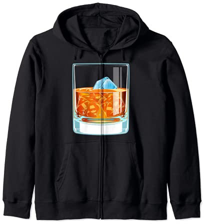 Verre de whisky écossais Alcools Spiritueux Buveur alcooliqu Sweat à Capuche
