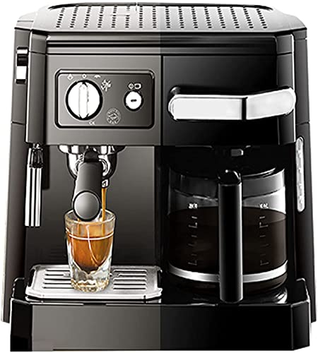 Macchina da caffè combinata all-in-One Macchina da caffè Espresso Macchina da caffè Americano, Macchina da caffè Italiana/Americana 2 in 1, Adatta per Cappuccino Latte Moka