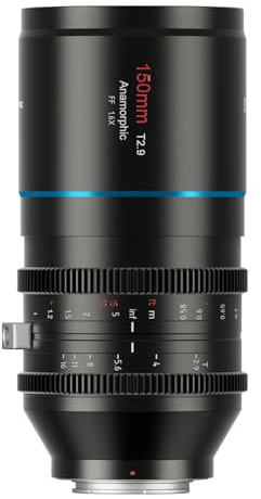 SIRUI 150 mm T2.9 1.6X Vollformat anamorphes Teleobjektiv, anamorphes Teleobjektiv (Venus 150 mm L-Mount)