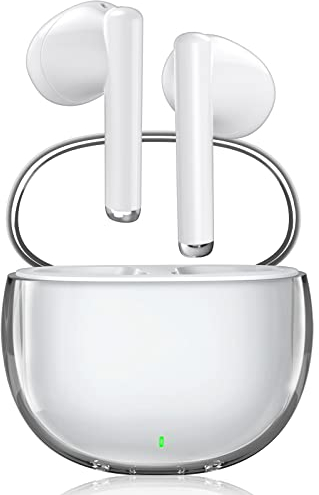 Écouteurs sans fil pour iPhone 16 15 14 Pro Max 13 12,Stéréo HiFi Casque Bluetooth 5.3 avec Microphone ENC,Écouteurs Intra-auriculaires sans fil Sport pour Pixel 8 7a 6a Samsung A34 A54 Galaxy S23 S24