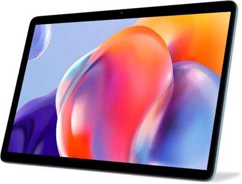 VASOUN 10 inch Tablet Android 13, 5Ghz WiFi Tablet Octa-Core,128GB, 8000mAh, Dual Camera, BT, FM, Metal Fashional Shape (Gray)