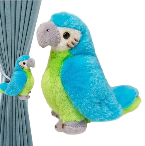 Chiusura magnetica per bambola, giocattoli decorativi per animali per la casa bambola di di peluche con magnete, sfocato peluche per la casa, ufficio, soggiorno
