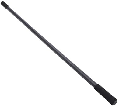 60 Inches Yoga Stick, Adjustable Stretch Bar with Foam Handle, Removable Steel Versatile Tool for Yoga in Home and Gym, Promote Flexibility and Balance
