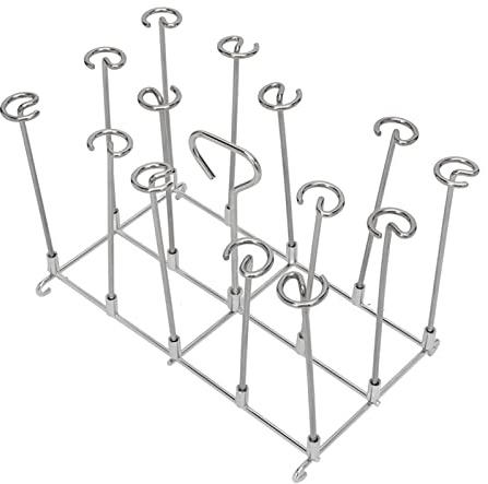 Yctze Brochette en Acier Inoxydable Stand pour la Cuisson Même la Cuisson et Les Grillades Faciles - pour Les Brochettes, Le Poulet, la Viande et Les Légumes