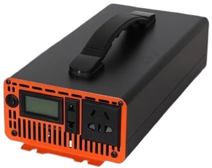 Power Inversor Corriente Inversor Onda Sinusoidal para Pura 800W 1000W 2000W Coche Transformador Potencia 12V 24V 48V 60V 72V CA 110V 220V Convertidor Solar(Orange 2000W,48V,110V 60HZ)