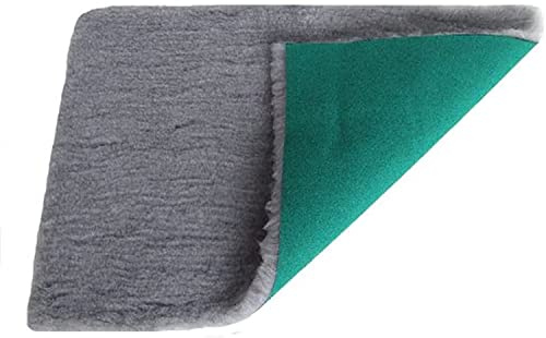 PnH Original Veterinary Bedding ® – 110 cm x 76 cm – Grau – gebrauchsfertig, Trennkante entfernt