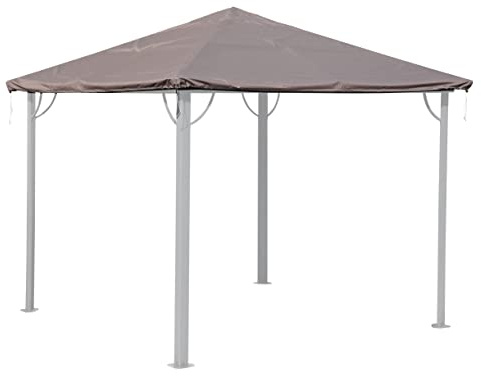 Schutzhülle Wasserdicht 3x3m für Stoff und Hardtop Pavillon Ersatzdach Abdeckung Schutzhaube