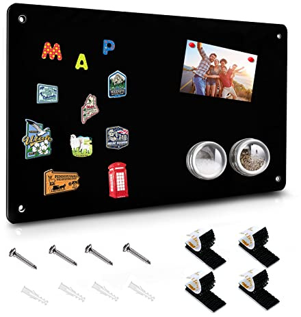 Metall-Magnettafel, 1 Stück (schwarz)