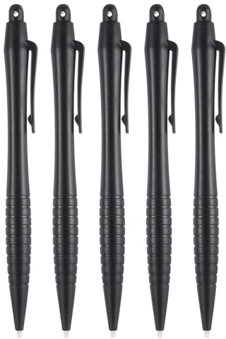 QUARKZMAN 5Pcs Bolígrafos de Pantalla Táctil Resistiva Universal Pluma Capacitiva Stylus para Teléfono Navegación GPS Pos Negro