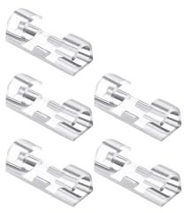 GSCLZ 20-teiliger Kabel-Organizer for die Wandmontage, Selbstklebende Kabelaufwicklung, USB-Ladedatenleitungsmanager, Kabelhalter im Autokabel Klemme(Transparent)