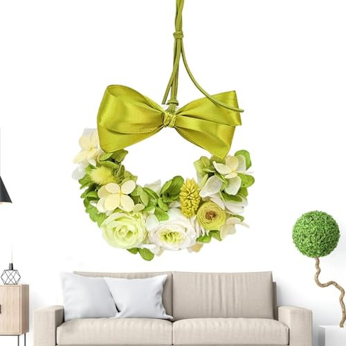 Generisch Auto-Blumendekorationen,Kunstblumen zur Dekoration,Blumengirlande-Wandkunst- mit ewigem Girlanden-Design - Geruchsneutrale Kunstblumen-Hochzeits-Mittelstücke für die Zeremonienparty