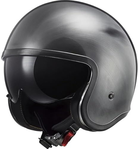 LS2, Jet Motorradhelm SPITFIRE II JEANS Titanium, L