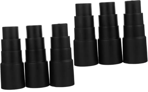 TOPBATHY 2sets Quick-fit Vacuum Cleaner Hose Adapter 25mm/30mm/34mm/42mm Converter Kit 3pcs*2