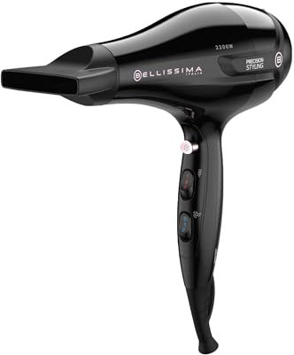 Bellissima Imetec S9 2300 – Asciugacapelli Rapido per Styling Facile – 2200W con Beccuccio Concentratore