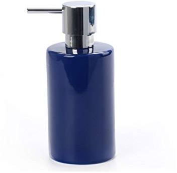 Moderna Minimalista dispensador de jabón tocador Ducha del champú del Gel Limpiador de contenedor de Cocina de la Mano de la Botella del dispensador(Blauw)