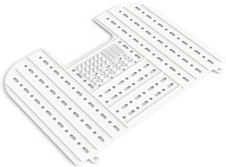Faltbare Silikon-Spülbeckenabdeckung, Make-up-Pinsel, Reinigungsmatte, Badezimmer-Organizer, Arbeitsplatten-Werkzeuge, platzsparende Wärme