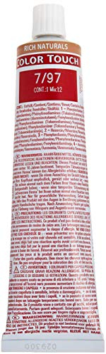 Wella Color Touch Rich Naturals 7/97 mittelblond cendré, braun, 1er Pack (1 x 60 ml)