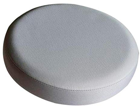 LOVIVER Abnehmbarer Barhocker Ersatzbezug Runder Stuhl Sitzbezug Desk, Grey_35x10cm